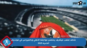 شاهد ملعب ميتلايف يحتضن مواجهة الأهلي وبالميراس في مونديال الأندية 2025